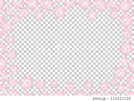 桜の花のフレーム、壁紙 113522118