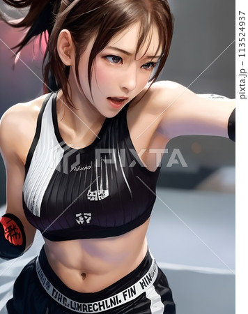 AiSakai　スポーツ　ボクシング 113524937