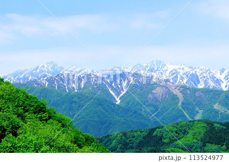 5月の国道406号からの北アルプス   麗しき北アルプス 5月の国道406号からの北アルプス   麗しき北アルプス 113524977