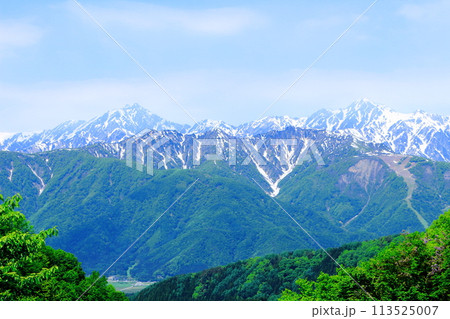 5月の国道406号からの北アルプス   麗しき北アルプス 5月の国道406号からの北アルプス   麗しき北アルプス 113525007