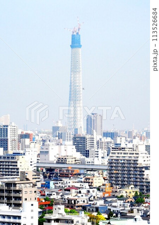 【墨田区　2010年5月18日　東京ノスタルジー　定点撮影「東京スカイツリー」建設風景】 113526684