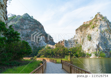 Khao Gnu Stone Park in Thailand Khao Gnu Stone Park in Thailand 113526754