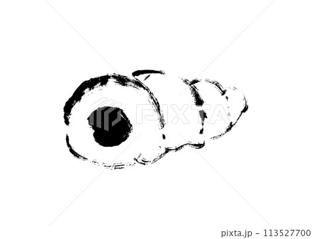 コルネパンの手描きイラスト　線画イラスト 113527700
