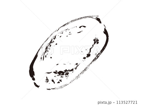 フランスのパン、クッペの手描きイラスト　線画イラスト 113527721