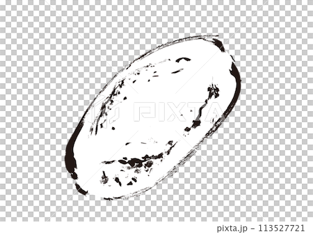 フランスのパン、クッペの手描きイラスト　線画イラスト 113527721