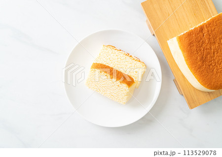 cheese cake in Japanese style cheese cake in Japanese style 113529078
