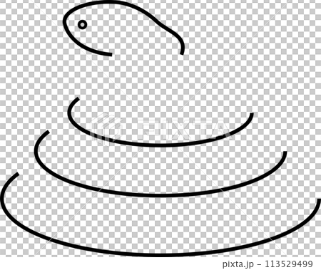 Simple snake Simple snake 113529499