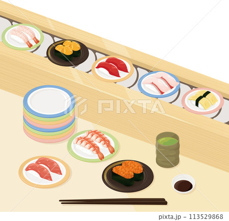 回転寿司 回転寿司 113529868