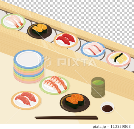 回転寿司 回転寿司 113529868