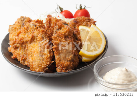 美味しそうなカキフライ 美味しそうなカキフライ 113530213