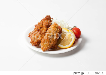 美味しそうなカキフライ 美味しそうなカキフライ 113530234