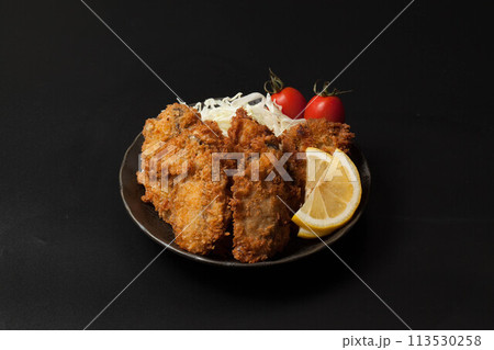 美味しそうなカキフライ 美味しそうなカキフライ 113530258