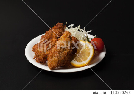 美味しそうなカキフライ 美味しそうなカキフライ 113530268