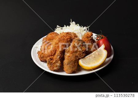 美味しそうなカキフライ 美味しそうなカキフライ 113530278