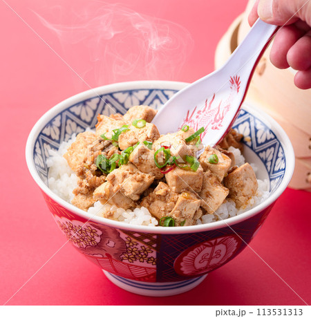 マーボー豆腐丼 113531313