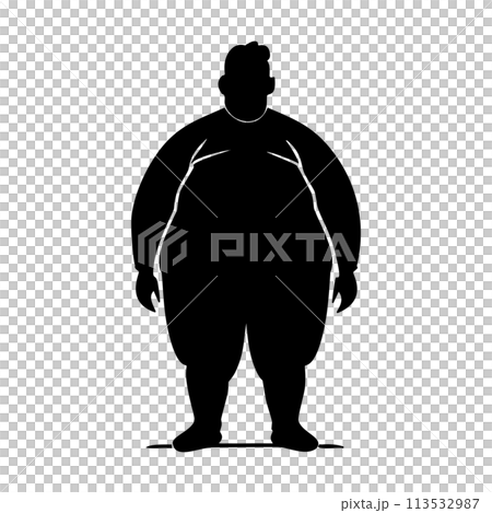 胖子剪影 胖子剪影 113532987