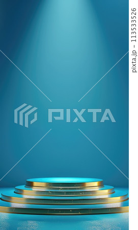 Celebrating success, podium award sign, symbolizing achievement, victory, and recognition in competitions, ceremonies, and events, a testament to excellence and accomplishment 113533526