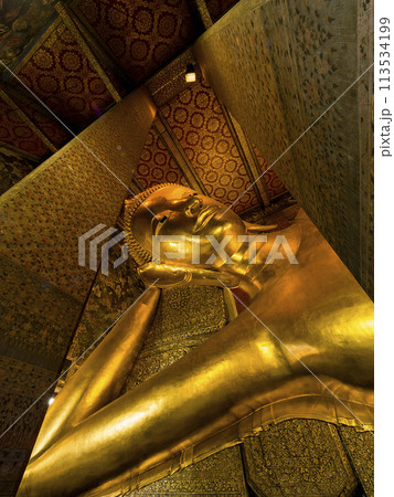 バンコク ワット・ポーの涅槃仏 / Wat Pho, Bangkok, Thailand バンコク ワット・ポーの涅槃仏 / Wat Pho, Bangkok, Thailand 113534199
