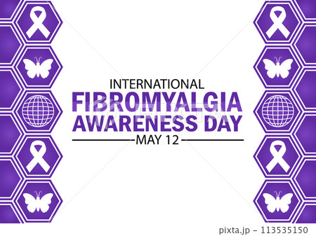 International Fibromyalgia Awareness Day Vector illustration International Fibromyalgia Awareness Day Vector illustration 113535150