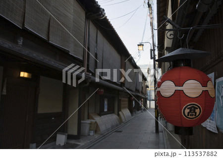 京都祇園 辻子の風景 横構図9 京都祇園 辻子の風景 横構図9 113537882