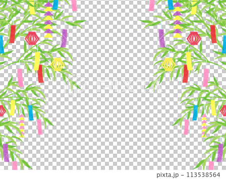 七夕裝飾背景素材2 113538564