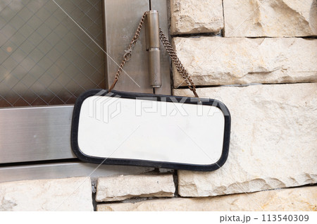 Large blank billboard on a street wall, banners with room to add your own text Large blank billboard on a street wall, banners with room to add your own text 113540309