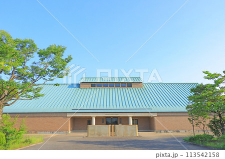 愛知県稲沢市、稲沢市荻須記念美術館の風景 愛知県稲沢市、稲沢市荻須記念美術館の風景 113542158