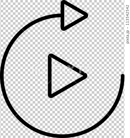リプレイを表すアイコン リプレイを表すアイコン 113542542