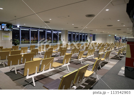 空港の待合スペース 新千歳空港 空港の待合スペース 新千歳空港 113542903