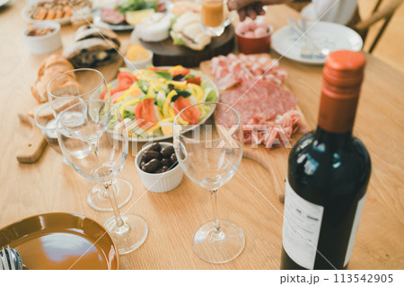 a forty-something woman a forty-something woman 113542905