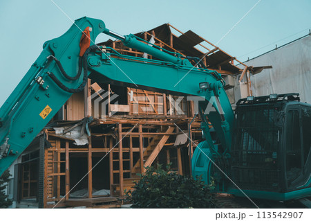 家の解体工事 113542907
