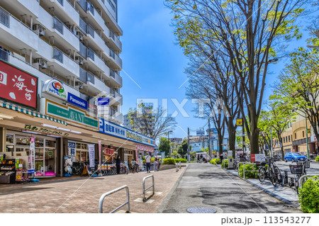 東京都町田市の都市風景 成瀬駅 東京都町田市の都市風景 成瀬駅 113543277
