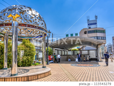 東京都町田市の都市風景　成瀬駅 113543279