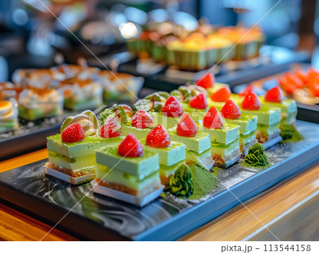 抹茶スイーツビュッフェ 抹茶スイーツビュッフェ 113544158