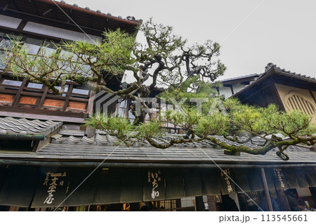 【京都】木々に囲まれた今宮神社の参道には、美味しいあぶり餅のお店が並び、どちらも美味しいです。 113545661