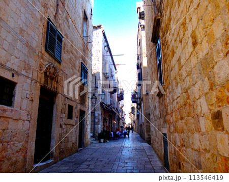 クロアチア・ドブロブニク旧市街 113546419