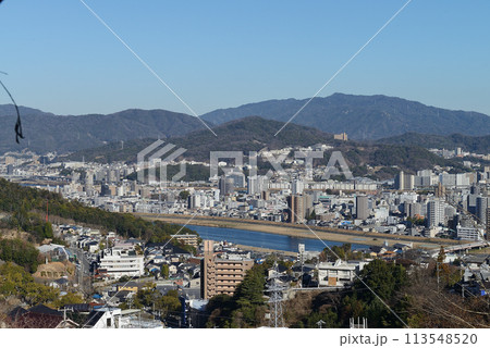 広島市三滝少年自然の家からの俯瞰 広島市三滝少年自然の家からの俯瞰 113548520
