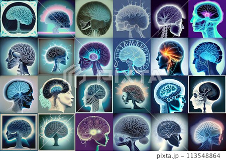 【AI生成】進化した脳・ハイパーブレーン（Sample） 113548864