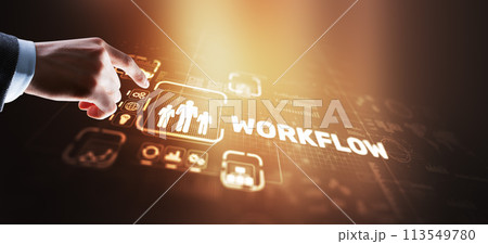 Workflow Repeatability Systematization Business Process. Business Technology Internet Workflow Repeatability Systematization Business Process. Business Technology Internet 113549780