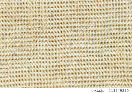 Closed up of brown color sackcloth textured background with copy space 113549830