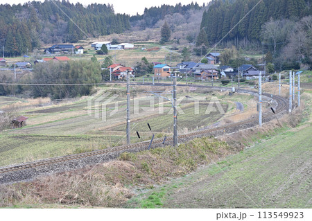 伯備線　生山－上石見　JR西日本 113549923