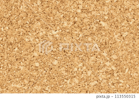 Closed up of brown cork board texture background (Vector). Use for decoration, backdrop with copy space 113550315