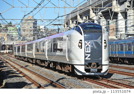 東北本線 赤羽ー尾久 JR東日本 E259系 Ne007編成(鎌倉) 成田エクスプレス NEX 東北本線 赤羽ー尾久 JR東日本 E259系 Ne007編成(鎌倉) 成田エクスプレス NEX 113551074