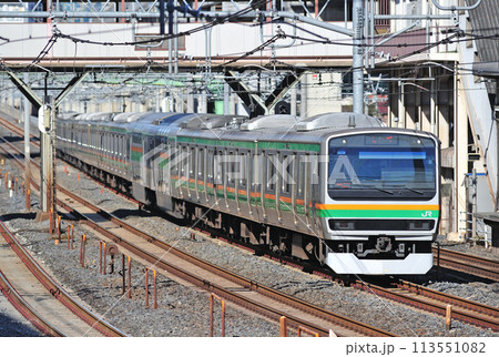 東北本線 赤羽ー尾久 JR東日本 E231系1000番台 U537編成(小山) 東北本線 赤羽ー尾久 JR東日本 E231系1000番台 U537編成(小山) 113551082