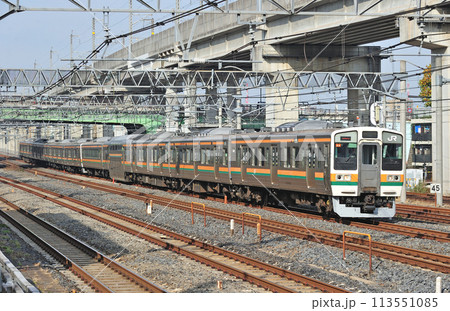 東北本線 赤羽ー尾久 JR東日本 211系 C-4編成(高崎) 東北本線 赤羽ー尾久 JR東日本 211系 C-4編成(高崎) 113551085