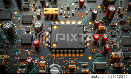 Close Up of White Flower With Blurry Background Close Up of White Flower With Blurry Background 113552253