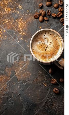 A Cup of Coffee on a Saucer A Cup of Coffee on a Saucer 113552278