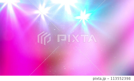 Lights streaks with dust 113552398