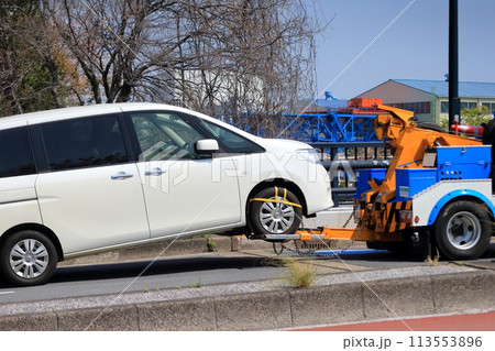 車のレッカー移動 イメージ 車のレッカー移動 イメージ 113553896