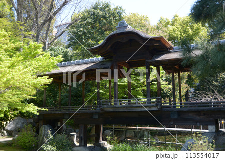 春の渉成園　回棹廊　京都市下京区 113554017